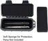 RovyVon RX10 EDC Tool Case Box, Small Organizer Storage Case to Protect EDC Gears Gadgets, 1PCS, 6.89" x 3.21" x 1.45" (Black)...