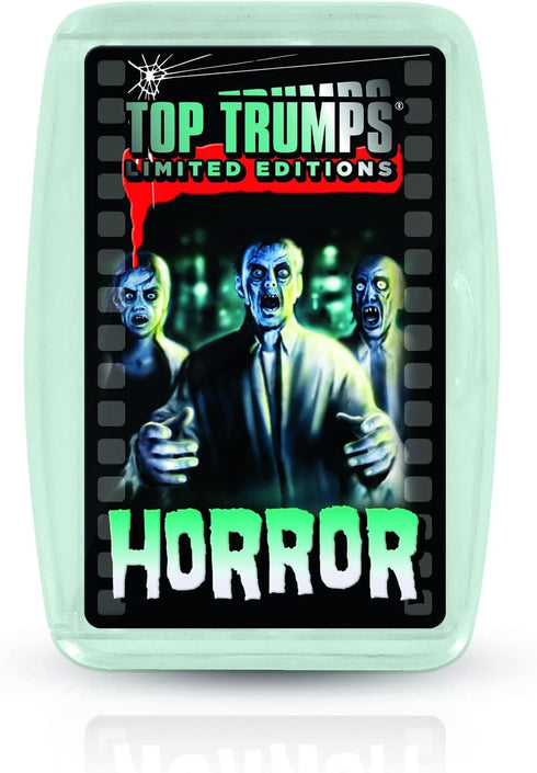 Top Trumps Card Game Horror - Family Games For Kids and Adults - Learning Games - Kids Card Games for 2 Players and more - Kid War Games - Card Wa...