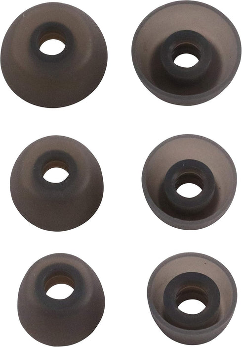 Rayker Replacement Ear Tips for Jabra Elite 65t/Active, Soft Silicone Earbud Covers, S/M/L, 6 Pairs (Gray)...