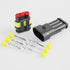 10 Kit 3 Pin Connector, 20-16 AWG Waterproof Electrical Automotive Wire Connector, 1.5mm Series Terminals Male Female Car Connectors Plug Sets...