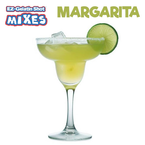 Margarita Jello Shot Mix 6.78 oz - Premium Gluten-Free Jello Mix for Tasty Jello Shots - Easy to Make EZ Gelatin Powder Mix for Jello Shots - Adul...