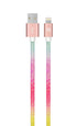 LAX Gadgets USB A to Lightning Cable - Glitter Apple MFI Certified Lightning Cable for iPhone, iPad, iPod - Durable Nylon Braided Fast Charging Ca...