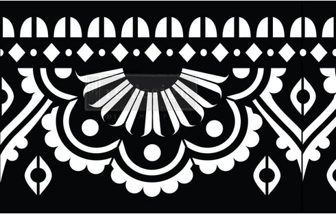Redesign with Stick & Style Mendhi Border 1 Roll,7" x3Yds (6" Design) 655350655082...