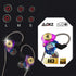 Wired Gaming Earbuds, Ak3file in Ear Monitors, Deep Bass Sound Wired Earbuds, HiFi in Ear Headphones with 1DD 10mm Dynamic Driver, IEM for Music G...