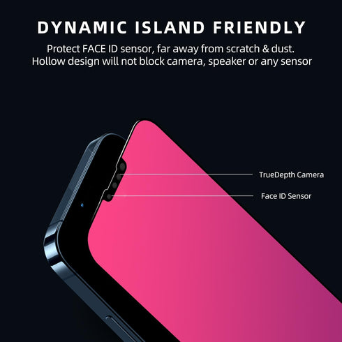 EGKimBa Privacy Screen Protector Compatible with iPhone 13 or iPhone 13 Pro or iPhone 14, 6.1 inch Gradient Colorful Electroplated Anti-Spy Anti-B...