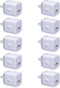 USB Wall Plug 10 Pack, UorMe 1A 5V Single Port Wall Charger Power Adapter Cube Block Box for iPhone SE 14 Plus 13 12 Pro Xs XR X, Samsung Galaxy A...