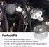 FIRSTINFO F3546LR 3/8" Drive 90.2mm 15 Flutes Oil Filter Wrench, Compatible with Land Rover & Jaguar - Fits 3.0L & 5.0L Gas Engines...