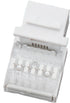 Legrand - OnQ Telephone Keystone Jack RJ25, Male to Male Connector, Universal Keystone Connector for Phone Connections, Rear Mount Snap-In Keyston...