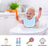 Baby Bibs Baby Drooling Bibs Muslin Bibs 4-Layer Organic Muslin Cotton for Girls Absorbent& Soft& Breathable Teething Bibs Adjustable Scarf Muslin...