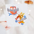 TECKWRAP Glossy Rainbow Holographic Pumpkin Orange Chrome Vinyl 1ftx5ft...
