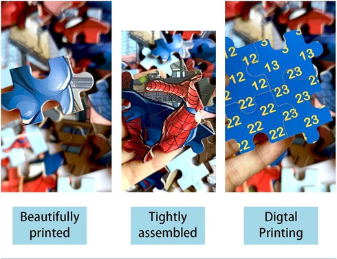NEILDEN Jigsaw Puzzles 60 Pieces Puzzles for Kids Ages 4-8 Learning Educational Toy Puzzles for Children Girls and Boys Packed in Tin Box...