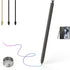 Galaxy S24 Ultra Stylus Replacement for Samsung Galaxy S24 Ultra 5G S Pen, Galaxy S24 Ultra S Pen without Bluetooth + Tweezer + Metal Nibs (Dark G...