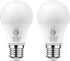 Dusk to Dawn Light Bulbs Outdoor, A19 LED Sensor Light Bulb, 9W(60W Equivalent), Automatic On/Off Photocell, Daylight White 5000K Porch Light, E26...