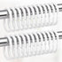 Amazer White Shower Curtain Hooks Rings, 24 Pcs Plastic Shower Curtain Rings, Plastic Shower Curtain Hooks for Bathroom Shower Rod, White Shower H...