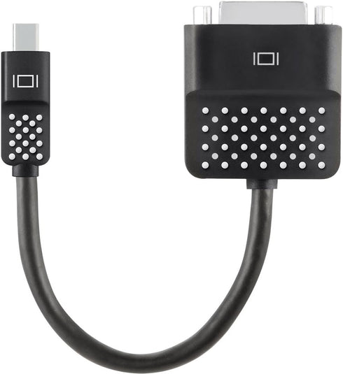 Belkin Mini Displayport To DVI Adapter - Compatible with 1080P Monitors - DVI to Displayport Adapter - DP to DVI Adapter - Connect TV & Monitors t...