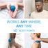Dr. Cohen’s Heatable Deep Tissue Massage Ball Mini - acuBall Trigger Point Massage Therapy for Myofascial Release - Spiky Foot Massager Ball - Eff...