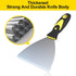 5Pcs Putty Knife, Set, 1" 2" 3" 4" 5" Scraper, Spackle Knife, Paint Scraper, Scraper Tool, No Rusting, Perfect For Repairing Drywall, Removing Wal...