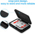 ORICO Hard Drive Case 3.5 inch HDD Storage Carrying Case Anti-Static and Shockproof External Hard Drive Portable Case, Compatible with WD, Seagate...
