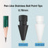 4 Pcs Upgraded (Pen Like) Pencil Tips fits for Apple 2nd Gen iPad Pro Pencil,0.78mm No Wear Out Fine Point Precise Control Apple Pen Tip,Longer Ti...