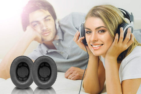 Replacement Ear Pads Compatible with RS120 RS 110 HDR120 Wireless Headphones with 2 ABS Ring - Memory Foam Earpads...