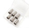 PENTA ANGEL RG6 F-Type Twist-On Coaxial Cable Connector Adapter Plug, 6PCS (Silver)...