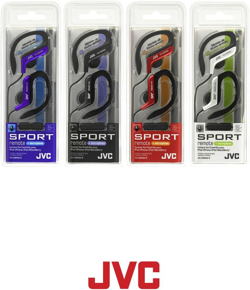 JVC HAEBR80A Sports Clip Headphones (Blue)......