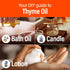 H’ana Thyme Essential Oil - 100% Pure and Natural Thyme Oil for Hair, Skin, Diffuser - with a Fresh, Herbaceous Scent (1 Fl Oz)...