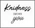Posterizer 1 pcs-Kindness Starts With You-Welcome Sign-Motivational & Inspirational Art- Gift for Men Women Entrepreneur Teens-Decor for Home & Of...
