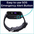 SOS Smartwatch for Seniors - Fall Alert, Medical Monitoring, Life Alert Emergency Panic Button, Assistive Speaker & Phone Medical Alert System, Bu...