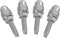 GG Grand General 50511 Chrome Acorn Nut Set- Bulk Pack Set of 4...