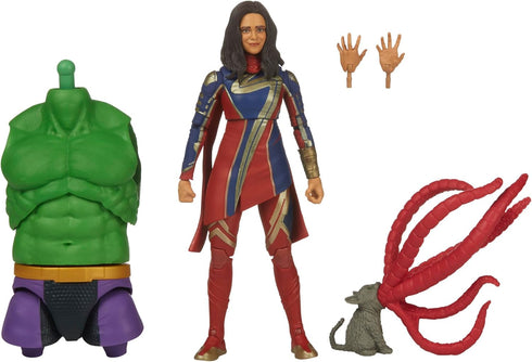 Marvel Legends Series Ms. Marvel, The Marvels 6-Inch Collectible Action Figures, Toys for Ages 4 and Up...
