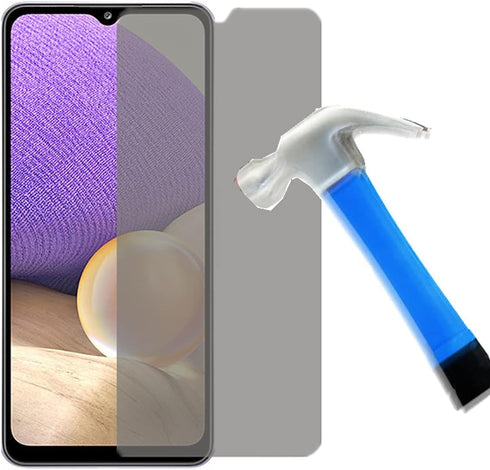 VIESUP Anti-spy Privacy Screen Protector, 2pack Anti-peep No Bubble Tempered Glass Film for Samsung Galaxy A32 5G / A12...