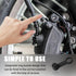12PCS Brake Bleed Nipple Cap, 8mm Rubber Car Brake Bleeder Screw Grease Dust Cover, Vehicle Brake Bleeder Nipple Cap Replacement for Motorcycle Mo...