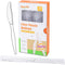 Disposable Plastic Knives Clear, Pack of 50 Individually Wrapped...