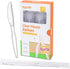 Disposable Plastic Knives Clear, Pack of 50 Individually Wrapped...