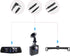Pixelman 2.5mm Male to Female Backup Camera Extension Cable, 10ft for Dash Cam, Mirror, Rearview, Reverse Camera - Car, Pickup Truck, SUV, Van, RV...