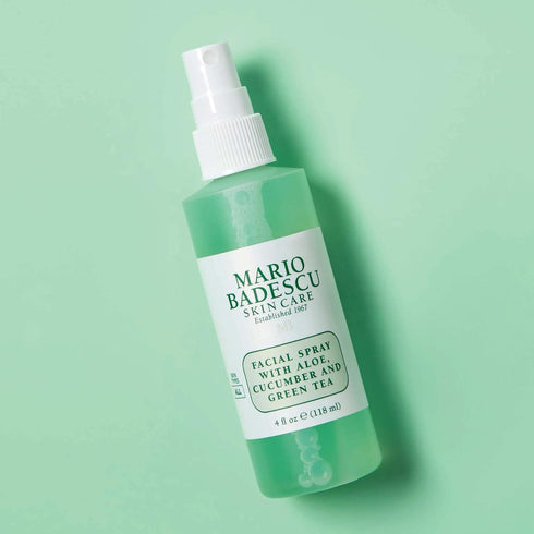 Mario Badescu Facial Spray with Aloe, Cucumber and Green Tea for All Skin Types, Face Mist that Hydrates & Invigorates...