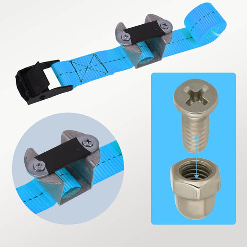 Canopy Weights Set Fits All Canopy Poles up to 1 inch Wide and Removal to Secure Tents, Canopies, and Umbrellas at Outdoor Events (Blue)...