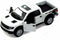 KiNSMART 2013 Ford F-150 SVT Raptor Supercrew White 1:46 Scale 5" Die Cast Metal Model Toy Truck...