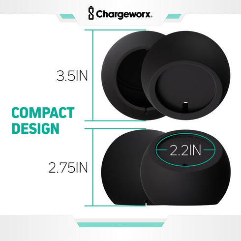 Charging Stand Compatible with Magsafe | Premium Silicone Construction, Compatible with iPhone 12/13/14/15 | Discreet Cable Design, Charging Cable...
