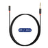 J&D 3.5mm to 1/4 Headphone Adapter Cable, Gold Plated Audiowave Series 3.5mm 1/8 inch Female TRS to 6.35mm 1/4 inch Male TRS PVC Shelled Stereo Au...