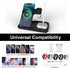 NemaTech Foldable & Portable Mobile 4-in-1 Wireless Charging Station, Fast Charging for Apple Watch, AirPods, Apple Pencil, iPhone 14/13/12/11/XR,...