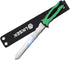 Stainless Steel Garden Knife with 11" Blade with New Handle, Double Side Utility Sod Cutter Lawn Repair Garden Knife with Nylon Sheath (GREEN)...