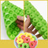 Newk Mini Donut Silicone Candy Mold, 4 Packs 48-Cavities Gummy Ring Molds with 2 Droppers, Nonstick Food Grade Mold for Candies, Chocolate, Ring G...