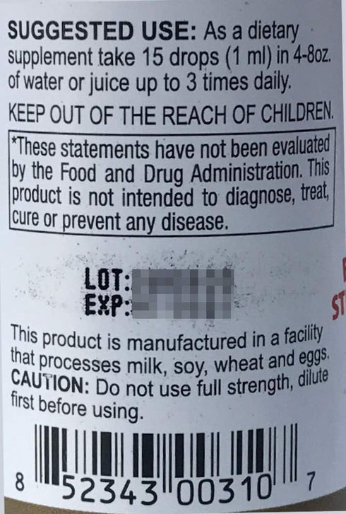 Advantage Liquid Concentrate Natural Immune Support with The Power of Grapefruit Seed Extract, Green Tea and Jasmine Tea (2 fl oz)...