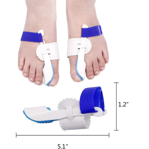 Bunion Corrector, Bunion Splints and Bunion Relief for Hallux Valgus, Big Toe Joint,Adjustable Bunion Splint Protector Sleeves kit F or Women and ...