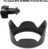 Lens Hood,Tulip Flower Lens Hood for EF-S 18-200mm f/3.5-5.6 is Lens,EW-78D ABS Mount Lens Hood Replacement,Lens Hood Shade for...
