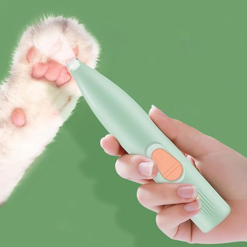 Dog Paw Trimmer, Cat Paw Trimmer Suitable for Pet Grooming at Home, Rechargeable Paw Trimmer for Dogs, Ergonomic Grip Paw Trimmer for Excessively ...