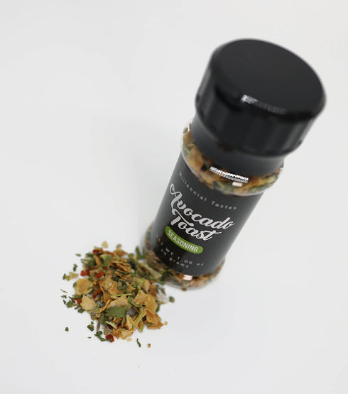 Millennial Tastes Avocado Toast Seasoning | cafe quality | spice mix | vegan | use on sliced or smashed avocado | 1.05 ounces...