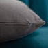 DEZENE Throw Pillow Covers 12x20 Dark-Grey: 2 Pack Cozy Soft Velvet Rectangular Decorative Pillow Cases for Farmhouse Home Decor...